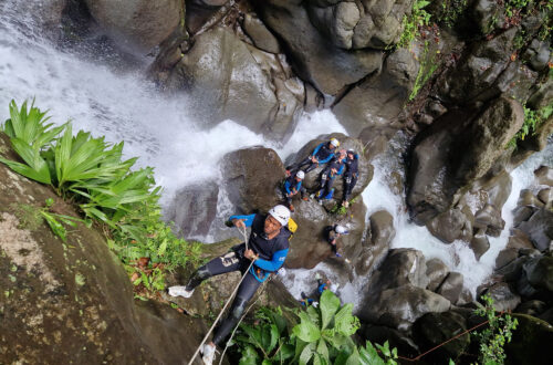 sortie canyoning en Guadeloupe
